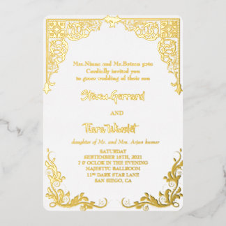 Wedding card 