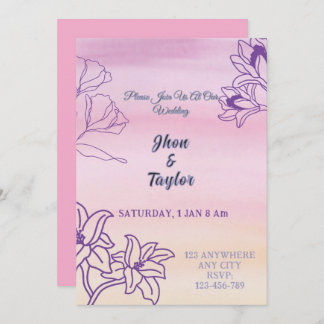 Wedding card