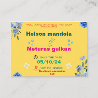 Wedding Card 