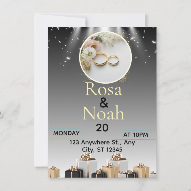 wedding card (Front)