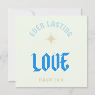 Wedding Card / Bible Quote / Love / 