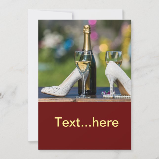 Wedding Card Invitation (Front)