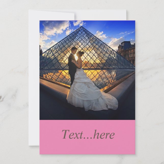 Wedding Card Invitation Template (Front)
