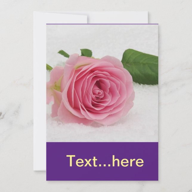 Wedding Card Invitation Template (Front)