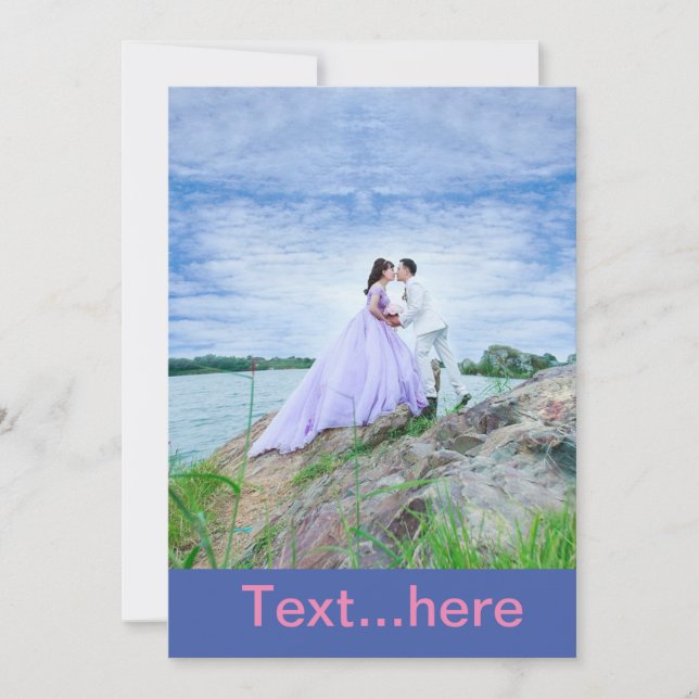 Wedding Card Invitation Template (Front)