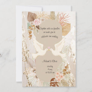 Wedding Card, Personalized Wedding Card