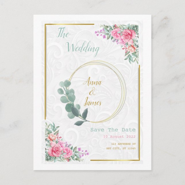 Wedding Card Template (Front)