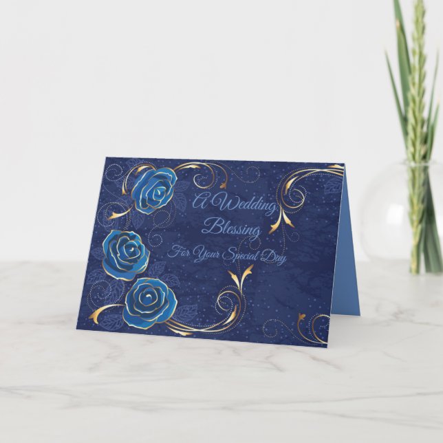 Wedding Card Wedding Bless For Your Special Day (Front)