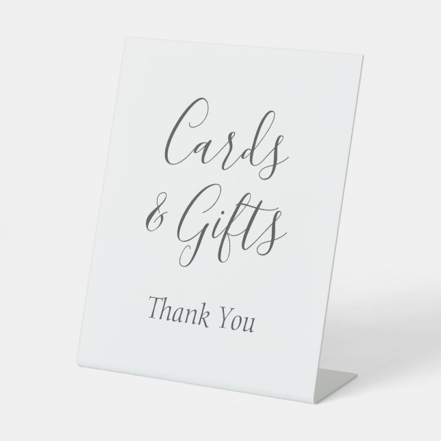 Wedding Cards and Gifts Sign (Front)