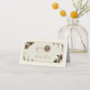 Wedding Cards Names Wedding Tarot Moon Sun Stars