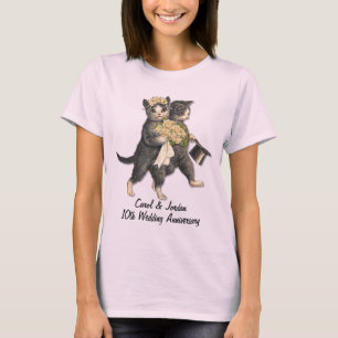 Wedding Cats Anniversary - Customize T-Shirt