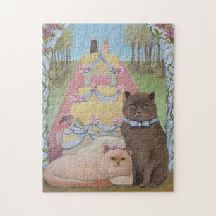 Wedding Cats Jigsaw Puzzle