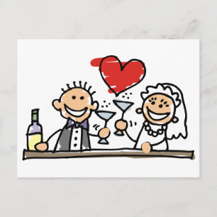 Wedding Celebration Postcard