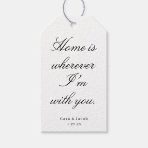 Wedding Centerpiece, Bridal Shower Decoration  Gift Tags