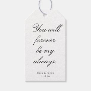 Wedding Centerpiece, Bridal Shower Decoration  Gift Tags