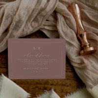 Wedding Charity In Lieu of Favours Enclosure Card