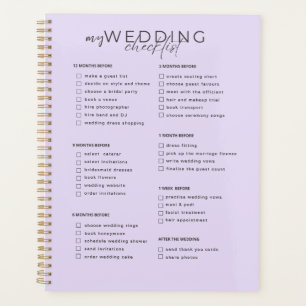 Wedding Checklist Planner