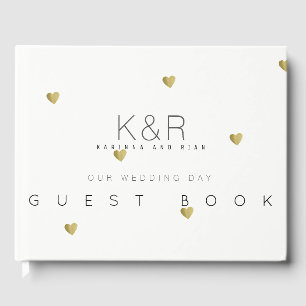 wedding, clean guest book for a memorable event