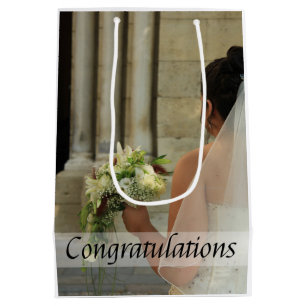 Wedding congrats gift bag