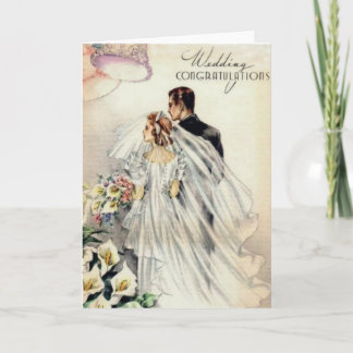 Wedding Congratulations 3 - Customized Card