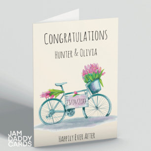 Wedding Congratulations Custom Card