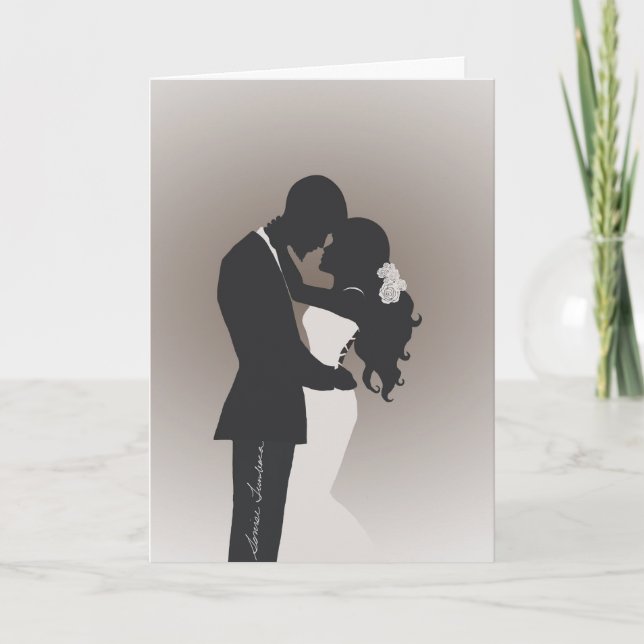 Wedding Congratulations Greeting Card (Front)
