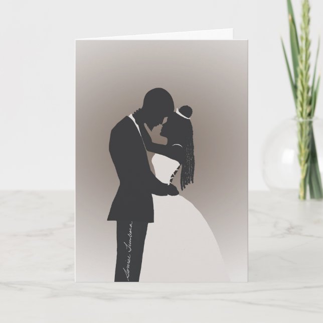 Wedding Congratulations Greeting Card (Front)