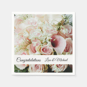 Wedding Congratulations Paper Napkins