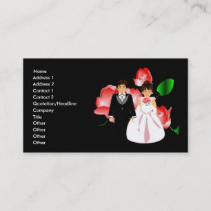 Wedding Consultant Business Card