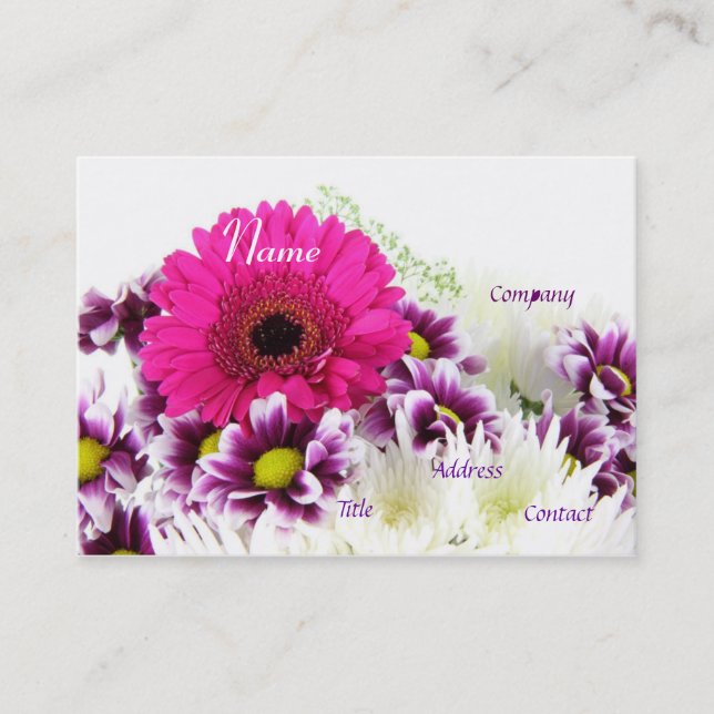 Wedding Consultant III Business Card (Front)
