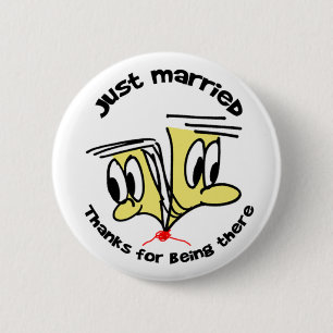 Wedding Couple 2 Inch Round Button