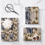 Wedding couple in love wrapping paper sheet<br><div class="desc">Wedding couple in love Wrapping Paper Sheets</div>