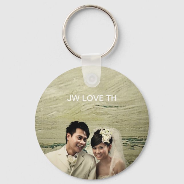 Wedding couple keychain (Front)