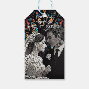 Wedding couple personalised gift ideas tags