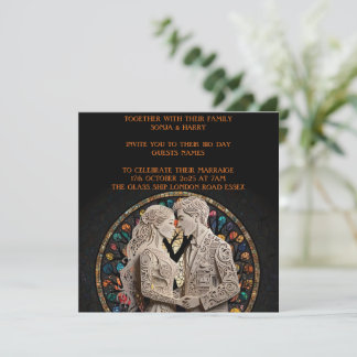 Wedding couples personalised  save the date