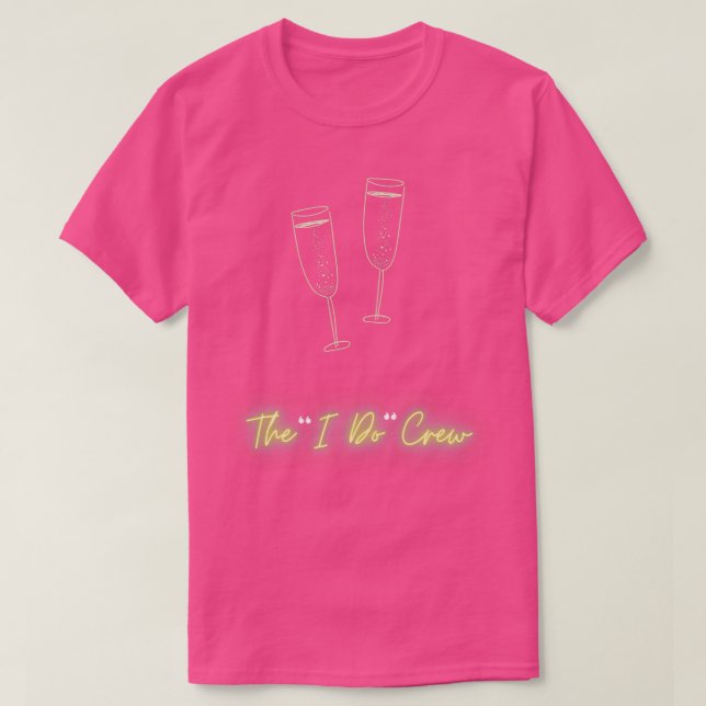 Wedding Crew T-Shirt (Design Front)