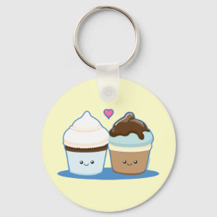Wedding Cupcakes Keychain