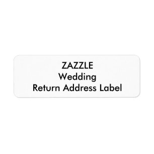 Wedding Custom RETURN ADDRESS LABELS (30 pk.)