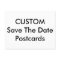 Wedding Custom Save The Date Invitation Postcards