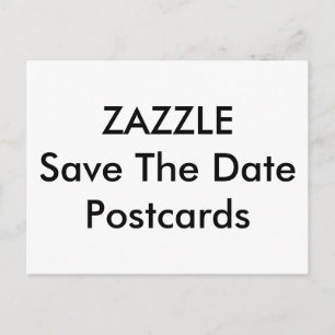 Wedding Custom Save The Date Invitation Postcards