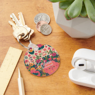 Wedding Customized Bridesmaid Keychain