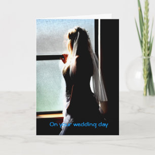 Wedding day card
