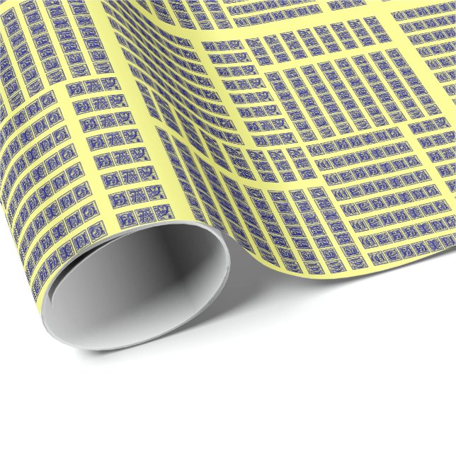 Wedding Day, Chamelot Blue 02-Gift Wrapping Paper (Roll Corner)