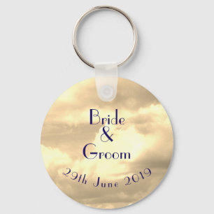Wedding Day Commemorative Keychain