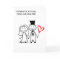 Wedding Day Congratulations Custom Card