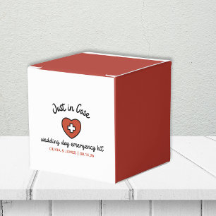 Wedding Day Emergency Survival Kit Bridal Party Favor Box