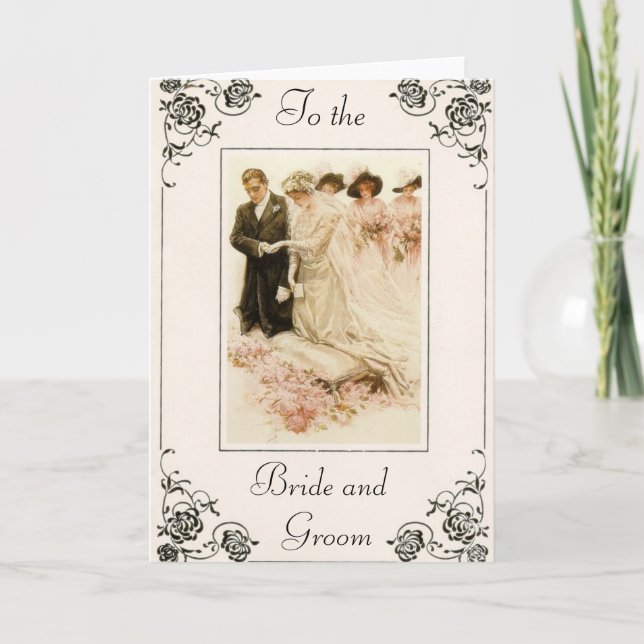 Wedding Day Greeting card (Front)
