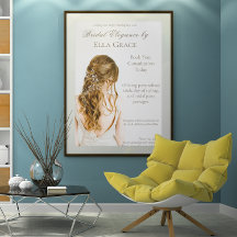 Wedding Day Hair Artistry Poster