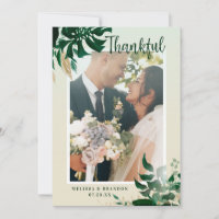 Wedding Day Photography Tropical Leaves Photo