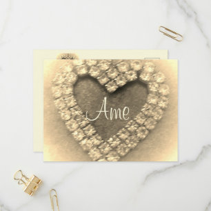 WEDDING DAY ROMANTIC INVITATION DESIGN POSTCARD